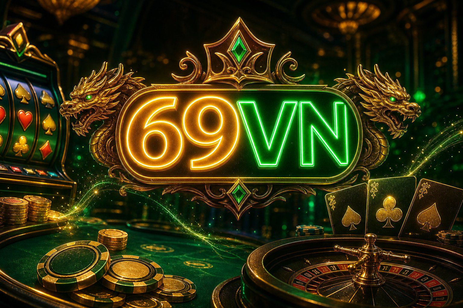 Giao diện trang chủ 69VN với bố cục danh mục trò chơi rõ ràng